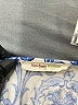 Newbury Kustom 100% Rayon Blue 3/4 Sleeve Blouse Size M - photo 7