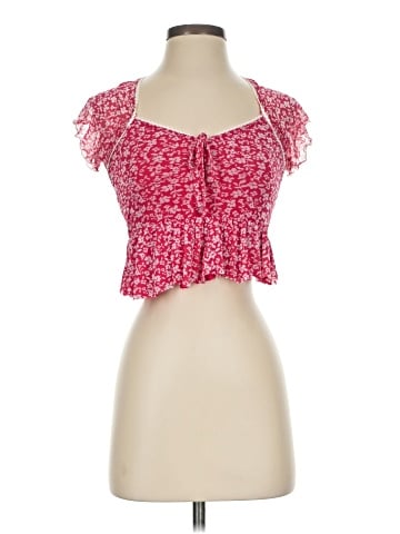 Urban Outfitters Short Sleeve Blouse (view 1)