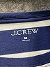J.Crew Stripes Blue Short Sleeve T-Shirt Size M - photo 7