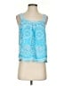 Design History 100% Cotton Blue Sleeveless Blouse Size S - photo 1