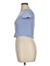 Zella Blue Short Sleeve Turtleneck Size 14 - photo 5