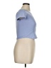 Zella Blue Short Sleeve Turtleneck Size 14 - photo 4