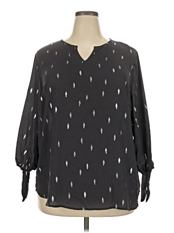 Papermoon 3/4 Sleeve Blouse (view 1)