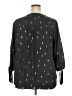 Papermoon 100% Polyester Black 3/4 Sleeve Blouse Size XXL - photo 2