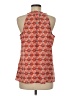 CAbi 100% Polyester Orange Sleeveless Blouse Size M - photo 2