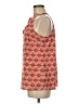 CAbi 100% Polyester Orange Sleeveless Blouse Size M - photo 5