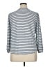 LC Lauren Conrad Blue White Long Sleeve Top Size XL - photo 2