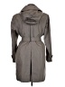 Calvin Klein 100% Polyester Gray Trenchcoat Size 1X (estimated) - photo 2