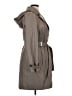 Calvin Klein 100% Polyester Gray Trenchcoat Size 1X (estimated) - photo 4