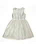 Gymboree 100% Polyester Metallic Silver Dress Size 8 - photo 2