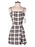 Originality Plaid Ivory Romper Size S - photo 1