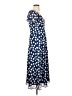 Charles Henry 100% Polyester Polka Dots Blue Casual Dress Size S - photo 4