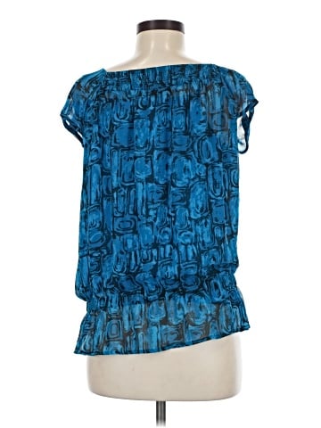 a.n.a. A New Approach Short Sleeve Blouse (view 2)
