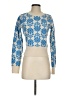 Sandro Floral Blue Wool Pullover Sweater Size S (estimated) - photo 1