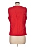 Calvin Klein Red Sleeveless Blouse Size L - photo 2