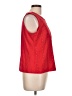 Calvin Klein Red Sleeveless Blouse Size L - photo 4