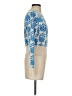 Sandro Floral Blue Wool Pullover Sweater Size S (estimated) - photo 4