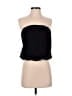 Alice + Olivia 100% Silk Black Sleeveless Silk Top Size XS - photo 1