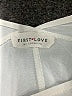 First Love 100% Polyester White 3/4 Sleeve Blouse Size M - photo 4