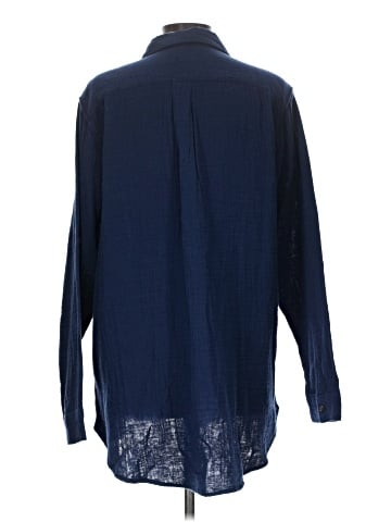 Lands' End Long Sleeve Button-Down Shirt (view 2)