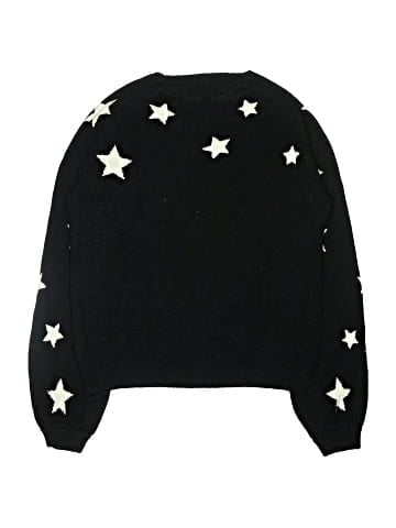 Aqua Cashmere Pullover Sweater (view 2)
