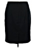 Merona Solid Black Casual Skirt Size 16 - photo 2
