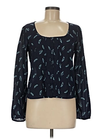 Mudd Long Sleeve Blouse (view 1)