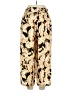 Rose + Olive Print Gold Casual Pants Size 1X - photo 2