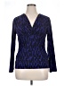 Rafaella Blue Long Sleeve Blouse Size XL - photo 1