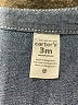 Carter's 100% Cotton Blue Short Sleeve Button-Down Shirt 0-3 MO / 3 MO - photo 3