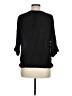 Joie 100% Silk Black 3/4 Sleeve Silk Top Size M - photo 2