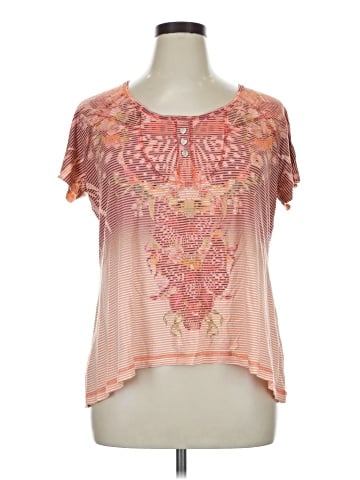 One World Short Sleeve Blouse (view 1)