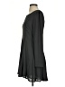 Everly Solid Gray Casual Dress Size S - photo 5