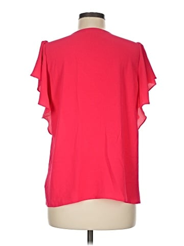MICHAEL Michael Kors Short Sleeve Blouse (view 2)