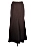 JS Collections Solid Brown Formal Skirt Size 10 - photo 2