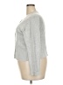 Old Navy Gray Long Sleeve Blouse Size XXL - photo 5