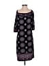 Max Studio Paisley Black Casual Dress Size S - photo 1