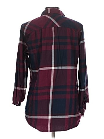Eddie Bauer 3/4 Sleeve Button-Down Shirt (view 2)