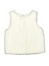 Max Studio 100% Polyester Ivory Sweater Vest Size 10 - 12 - photo 1