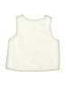 Max Studio 100% Polyester Ivory Sweater Vest Size 10 - 12 - photo 2
