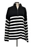 Sugarlips Stripes Black Pullover Sweater Size L - photo 1
