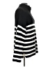 Sugarlips Stripes Black Pullover Sweater Size L - photo 4