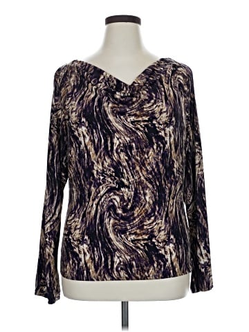 Worthington Long Sleeve Blouse (view 1)