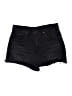 Uniqlo Black Denim Shorts Size 29 waist - photo 1