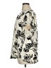 Maurices 100% Polyester Floral Ivory Short Sleeve Blouse Size 1X - photo 5