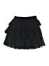 Zara 100% Polyester Solid Black Skirt Size 6 - photo 1
