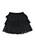 Zara 100% Polyester Solid Black Skirt Size 6 - photo 2