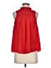Joie 100% Polyester Red Sleeveless Blouse Size S - photo 1