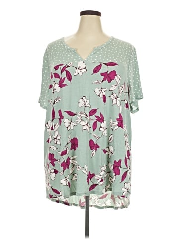 Lane Bryant Short Sleeve Blouse (view 1)