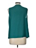 Emery Rose Teal Sleeveless Blouse Size L - photo 2